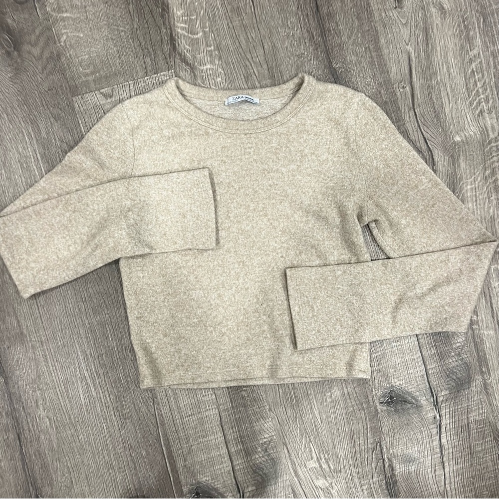 Zara knit crop top